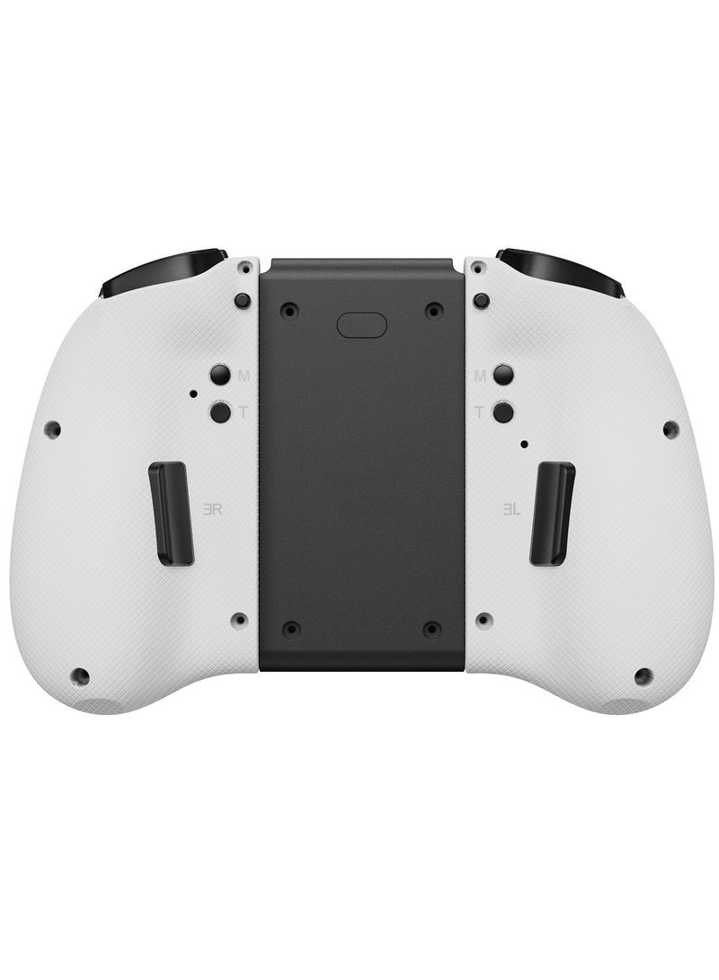 LinYuvo وحدة تحكم الألعاب الكلاسيكية LinYuvo KS37B Joycon اللاسلكية لجهاز Switch و Switch Lite و Switch OLED مع إضاءة RGB ملونة وعصا تحكم معدنية وجيروسكوب بستة محاور ووظيفة Turbo وضبط اهتزاز مزدوج وأزرار قابلة للبرمجة ووظيفة تخطيط قابلة للبرمجة ووظيفة لقطة الشاشة - Image 3